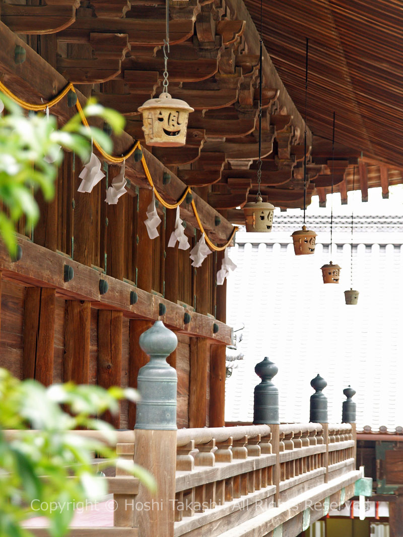 吉備津神社の風月燈籠