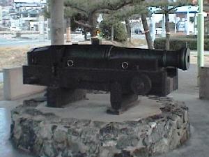長州砲のレプリカ