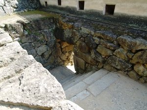 姫路城 るの門(穴門)