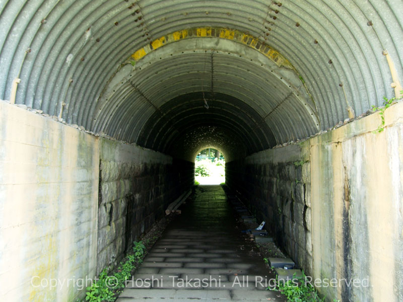 中央本線のトンネル