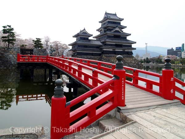 松本城の埋橋（うずみのはし）