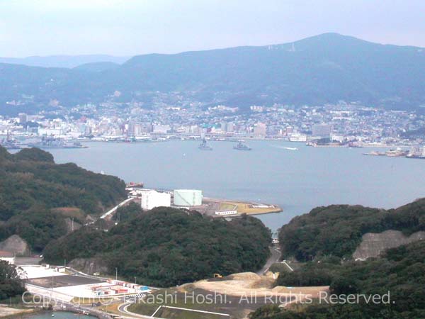 佐世保の市街地