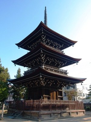 飛騨国分寺 三重塔