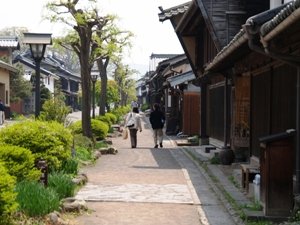 海野宿の町並み