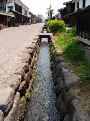 海野宿の水路