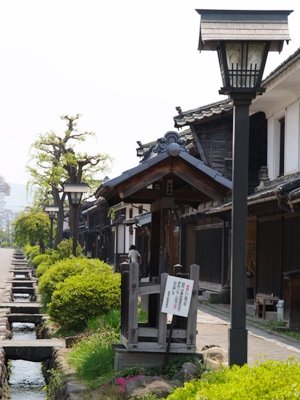 海野宿の町並み