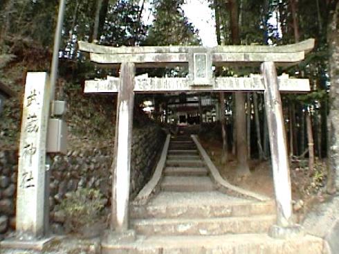 武蔵神社の鳥居