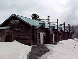 煙突長屋の風景