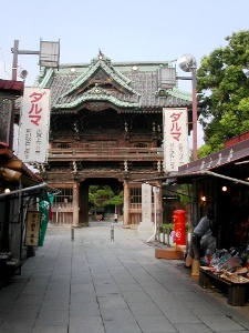 帝釈天の正面