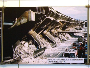 阪神高速道路の倒壊