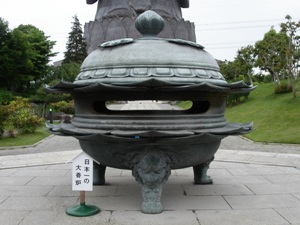 日本一の大香炉