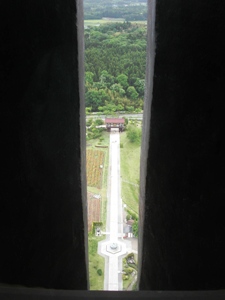 スリットから見える景色は？